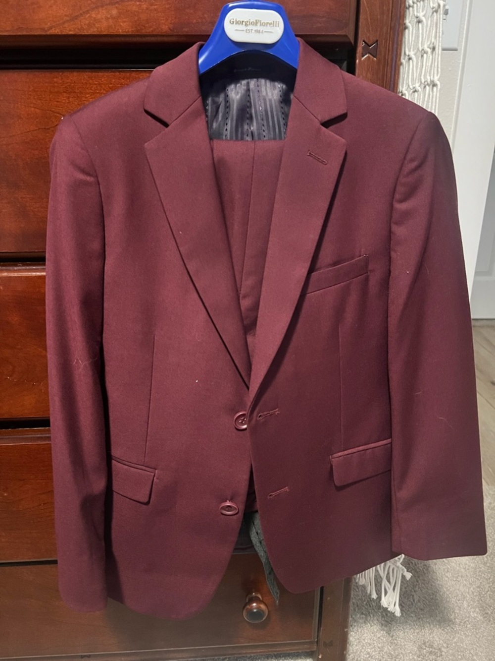Giorgio Fiorelli kids Maroon suit
